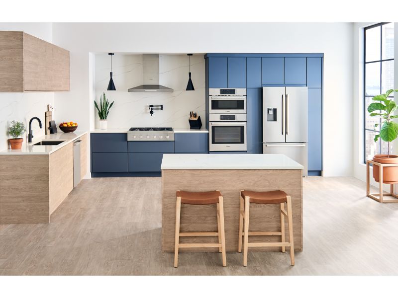 Bosch 800 Series industrial-style gas ranges and rangetops 